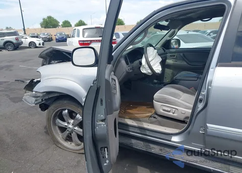 2006 Toyota Sequoia Sr5 V8 из США, поврежденный, VIN 5TDZT34A36S281283